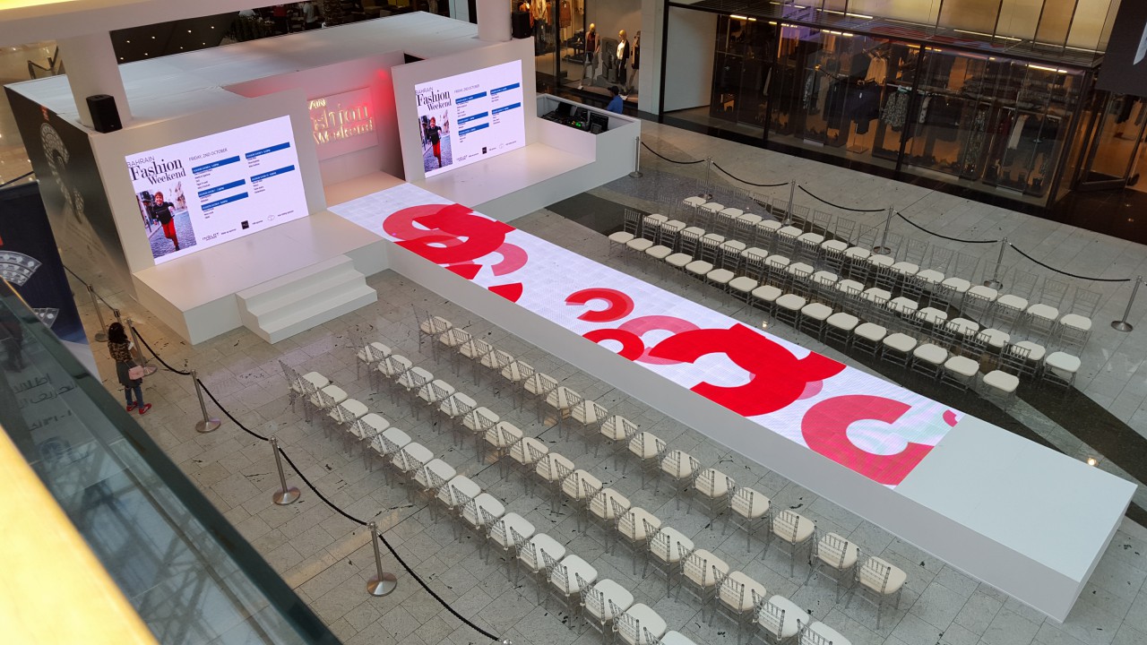 pantalla LED interior