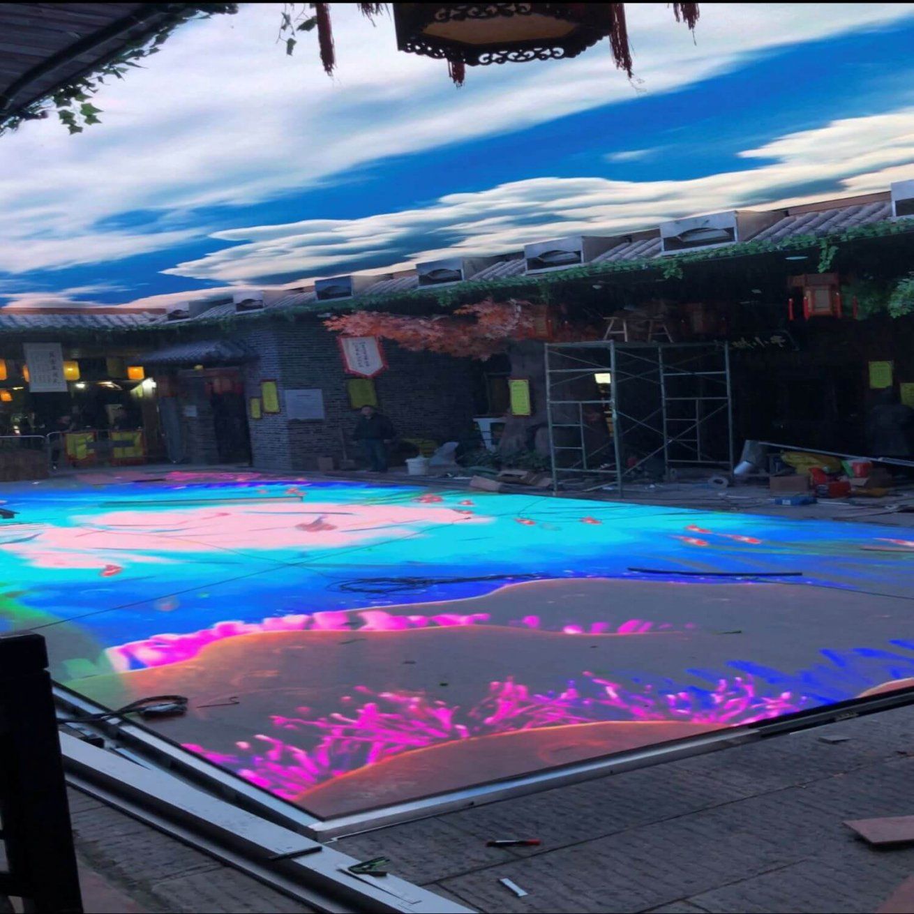 pantalla LED al aire libre