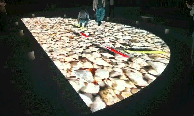 Contenido de contenido de sensor de piso-customizable