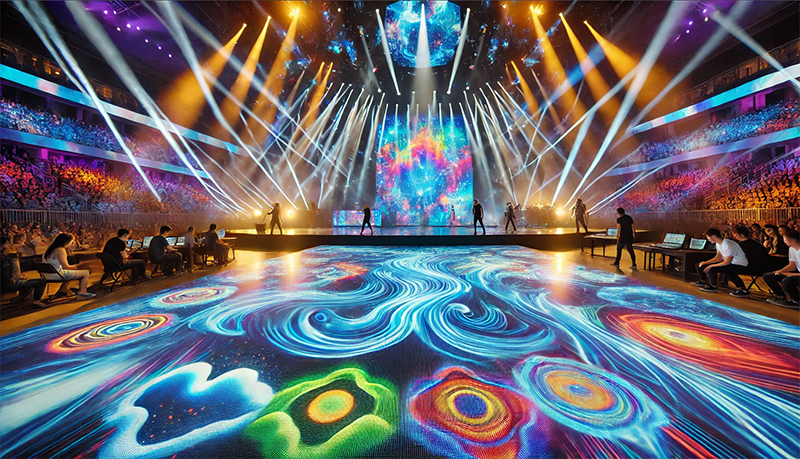 ¿Cómo funcionan los pisos LED del sensor?