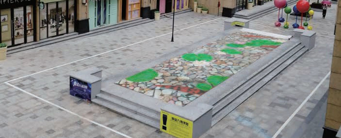 Piso LED al aire libre 003