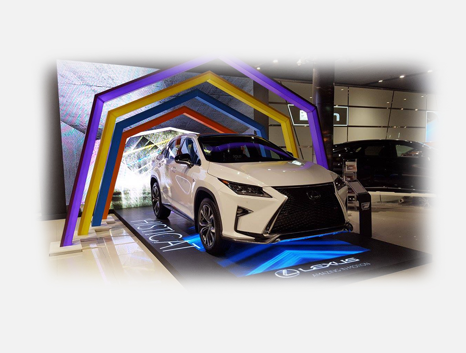 Piso LED interactivo al aire libre