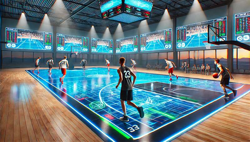 ¿Son los pisos LED de video personalizables?