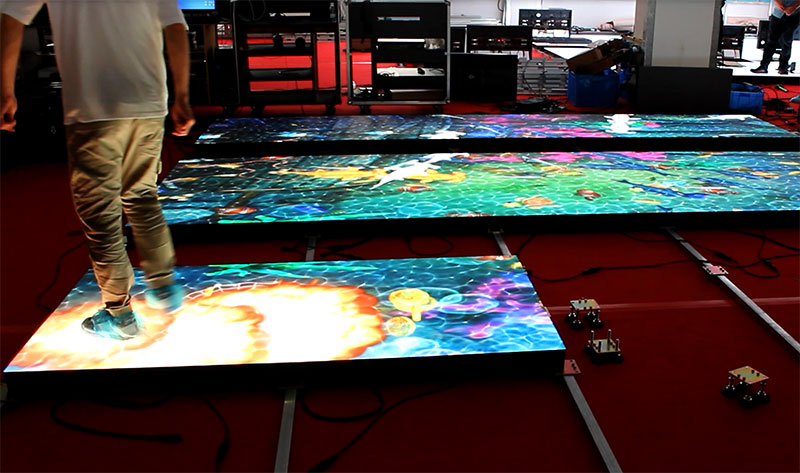 Instalaci&oacute;n y mantenimiento del piso LED