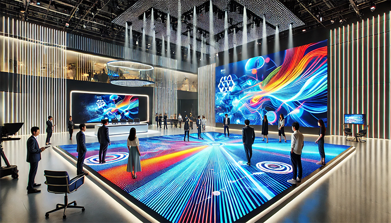 ¿Qué es un piso LED de sensor?