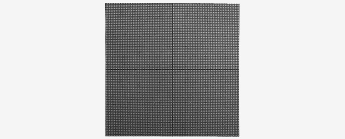 Rentl Led Floor Matt Matt Black Mask