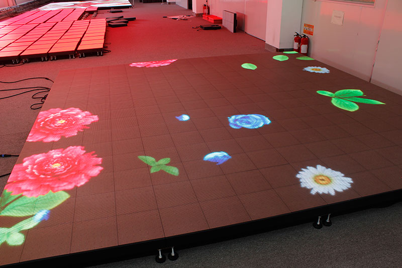 ¿Qué es la pista de baile LED Touch?