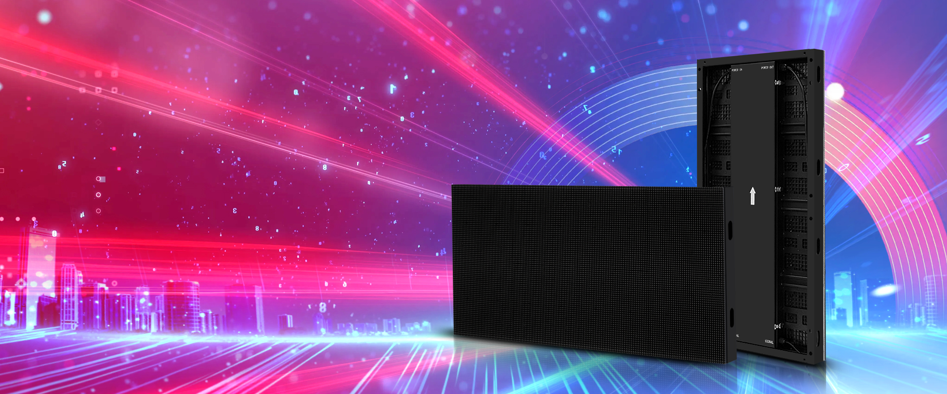 Waterproof outdoor led floor