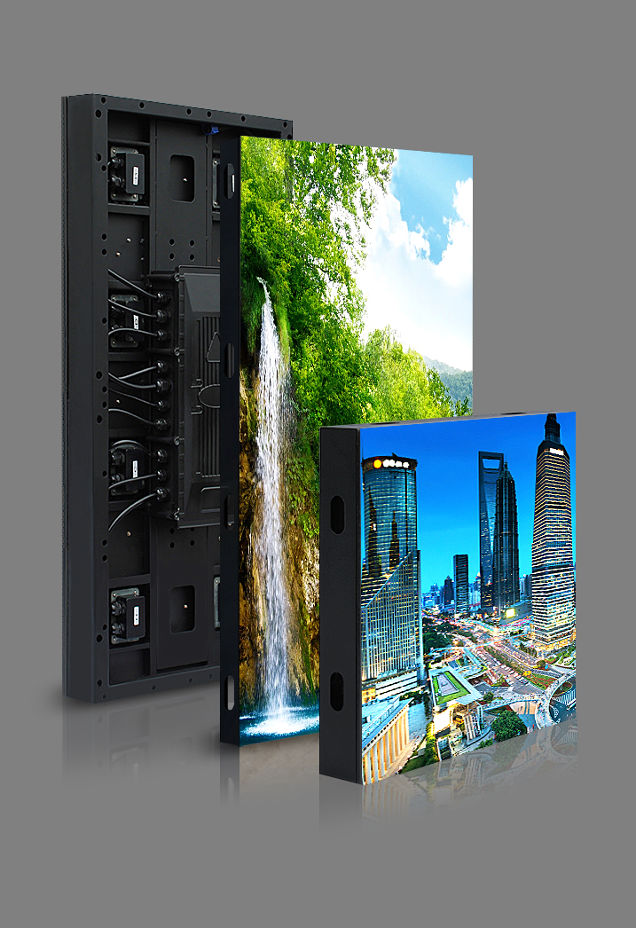 pared de pantalla led