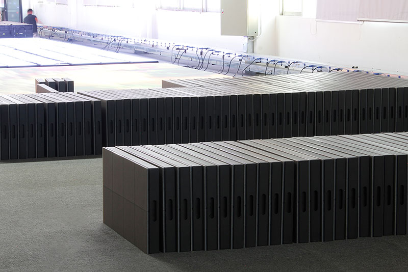 ¿Qué tan duraderos son los pisos LED de video?