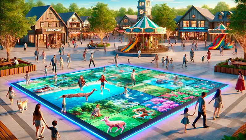 ¿Se puede usar un piso de LED de video al aire libre?