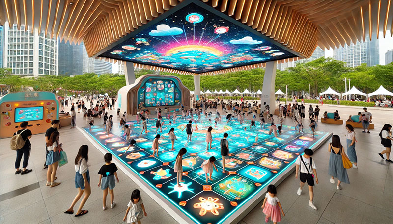 LED-interactive-floor-tiles-application-city-square LED-Interactive-Floor-Tiles-Application-City-cuadrado