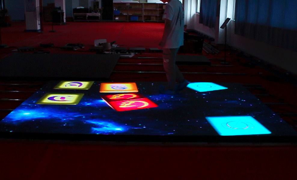 Interactive-LED-Video-Floor-Games Juegos de piso de videos interactivos